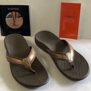 Women’s Vionic Tide II Toe Post Sandals Size 9 NWT